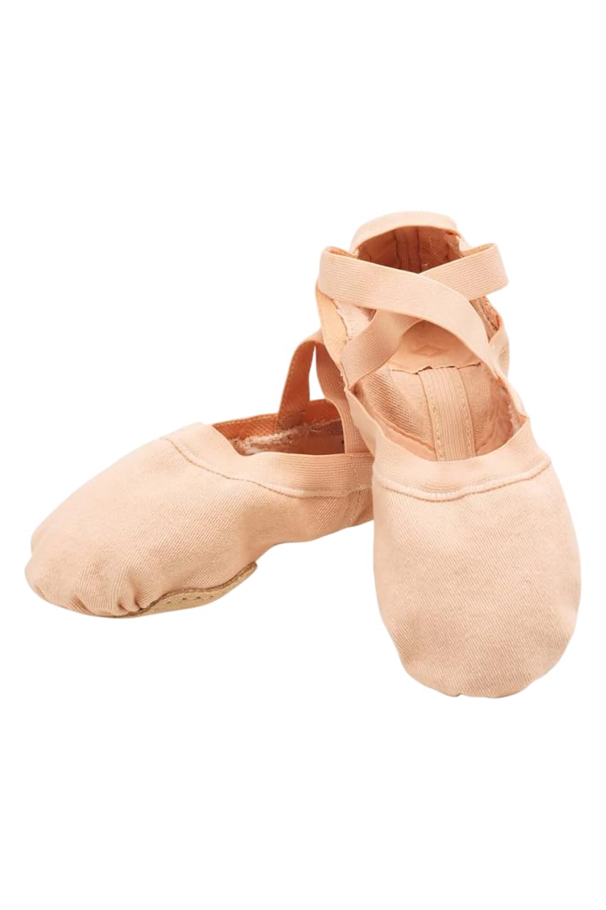 Etoile Synchrony S0625L per Bloch Scarpe da Mezza Punta Tela Elasticizzata Sport Danza Classica Ballerina Relax Saggio Prova Spettacolo Piede Elastici Ballo Insegnante