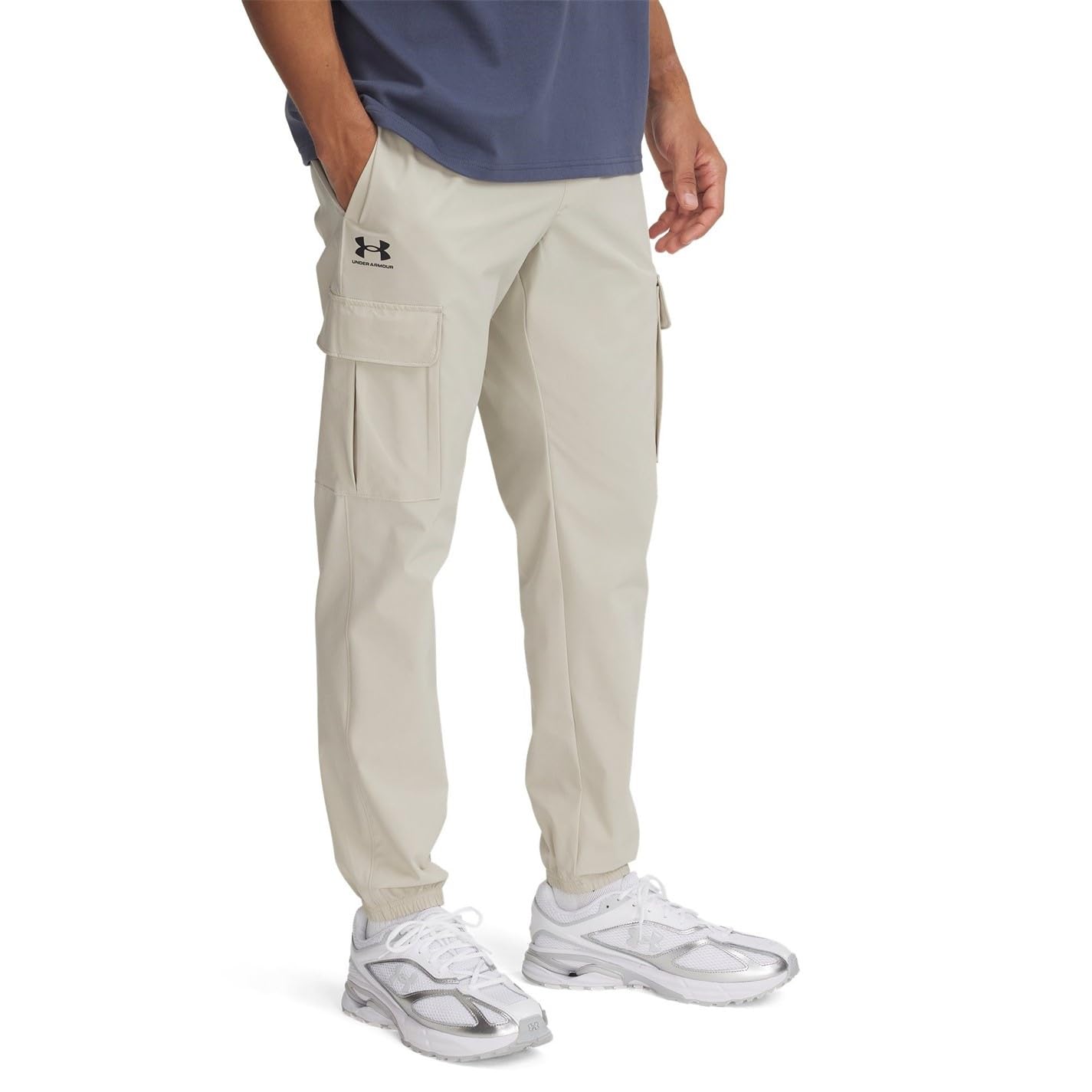 Under Armour 1386558-289-XL UA Vibe Woven Cargo Pants Khaki Base XL
