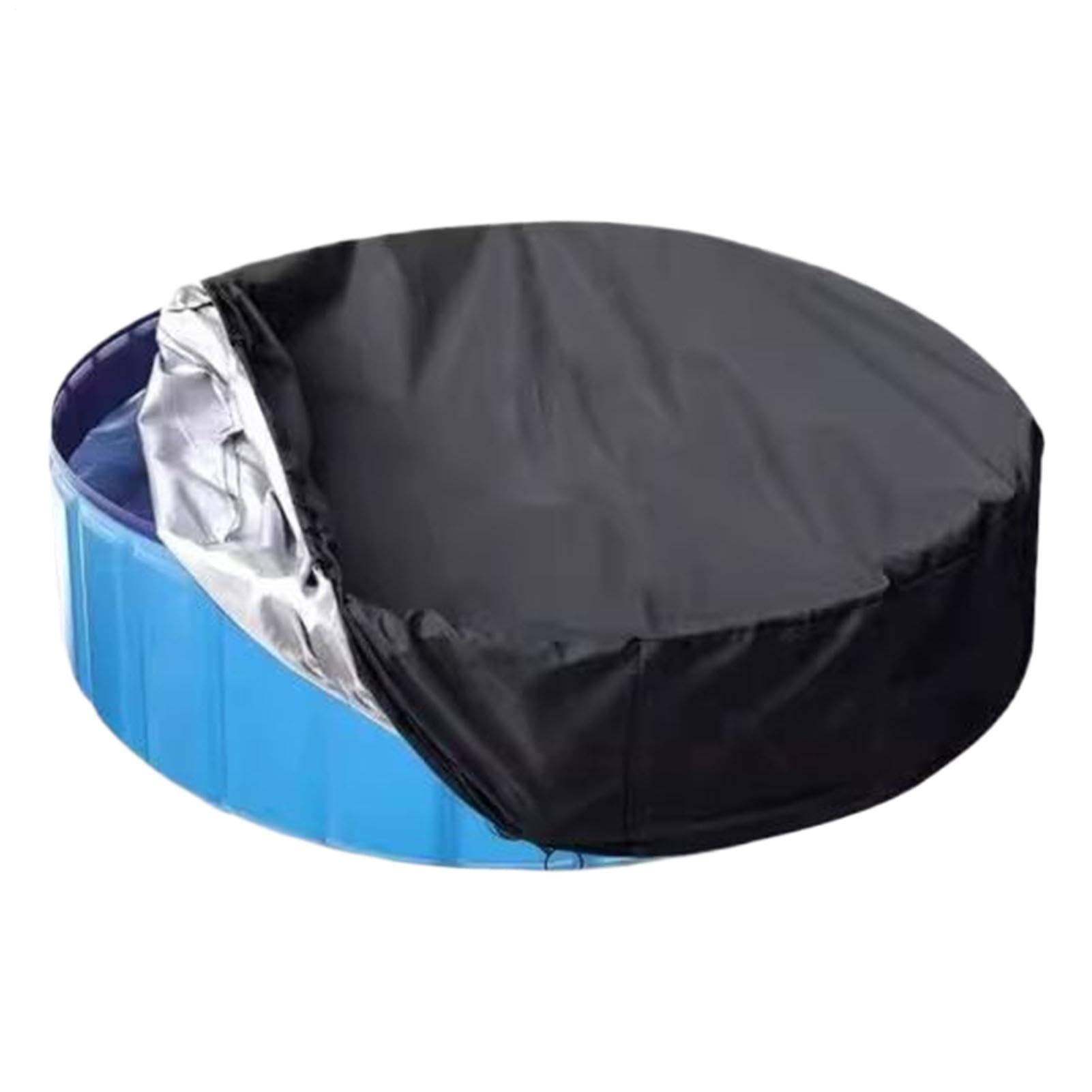 Bâche piscine ronde imperméable en tissu Oxford haute durabilité