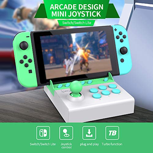 Joystick de jogo, Andoer PG-9136A Arcade Game Joystick Single Rocker Mini portátil Gamepad Controlle