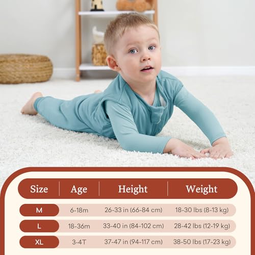 Image of 1.0 TOG Toddler Sleep Sack with Legs for Early Walkers, Wearable Blanket for Tall Walking Toddlers 18-36 Months