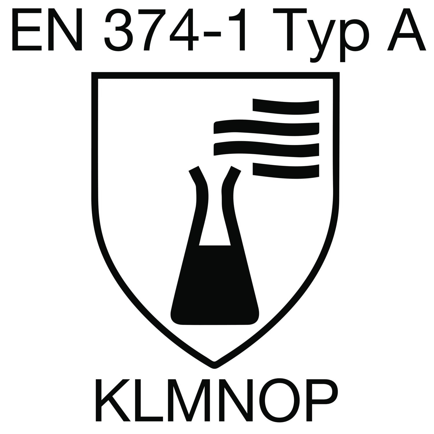 ATG Chemikalia rękawice ochronne MaxiChem® rozmiar 8 | 12 par