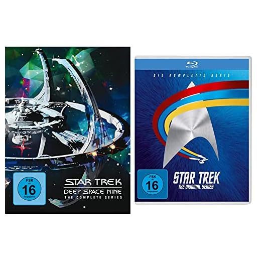 Star Trek -Deep Space Nine - Die komplette Serie [48 DVDs] & STAR TREK: Raumschiff Enterprise Complete Boxset (Replenishment Version) [Blu-ray]