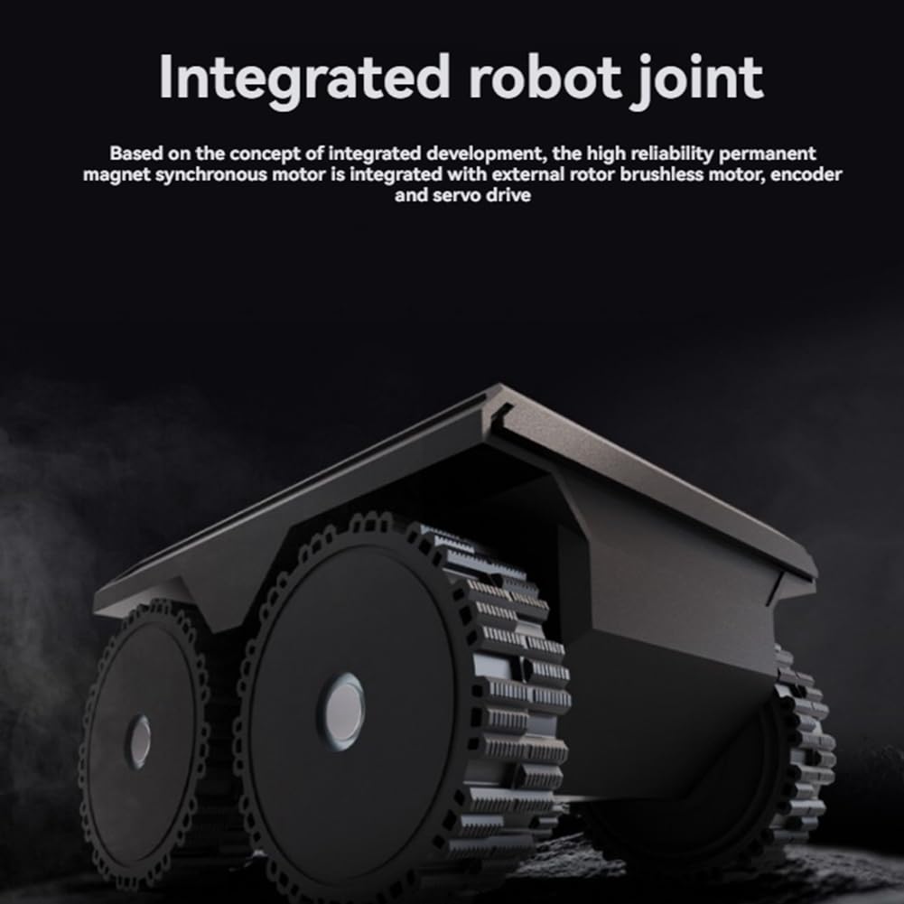 DDSM210 Serwo silnik prądu stałego z wysokim przenoszeniem momentu obrotowego i niską prędkością. Zintegrowany silnik piasty koła ze sterownikiem do robota samochodowego DIY RC