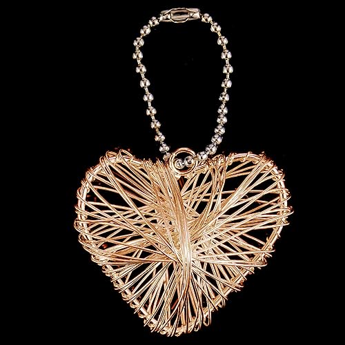 Image of TecUnite Aluminum Craft Wire for Sculpting Armature Bendable Craft Wire for DIY Jewelry Making(Copper, 10 M X 2 mm, 1 Roll)