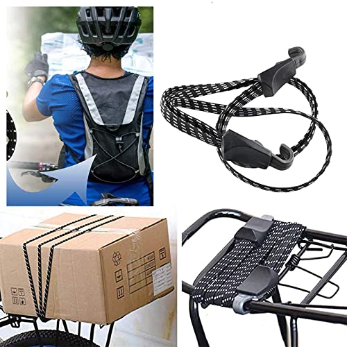 Corda Elastica per Bicicletta Cinghie 4 Pezzi