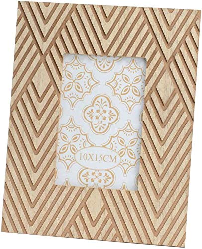 Preisvergleich Produktbild Amadeus Bilderrahmen, Holz, Fischgrätenmuster