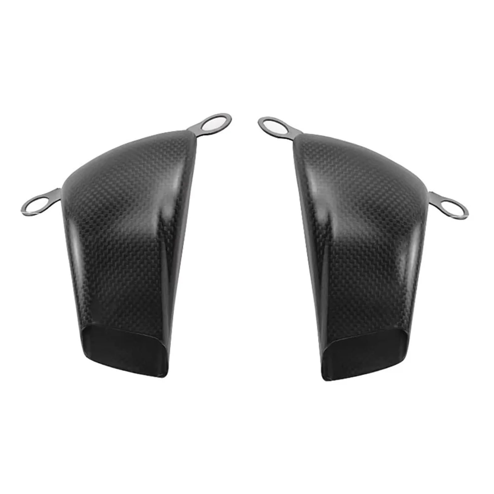 Conductos de refrigeración de aire de pinza Conductos de aire y cubierta del radiador de la pinza de la motocicleta compatibles con DUCATI PANIGALE V2 899 959 1199 1299 Hyper 950 Multistrada V4(Gloss)
