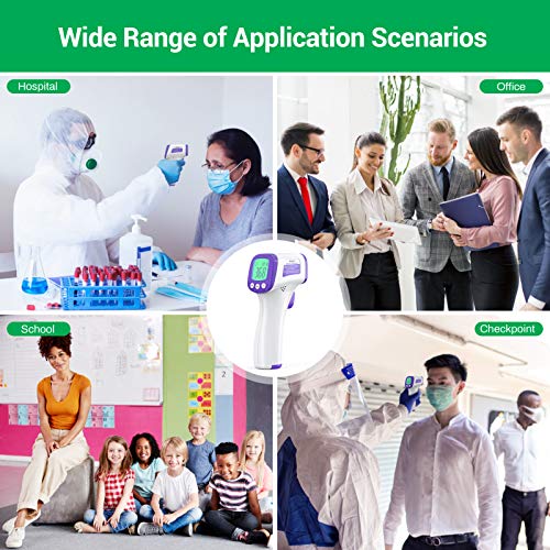 Wawech Digitales kontaktloses Fieberthermometer für Babys, Infrarot Stirnthermometer für...