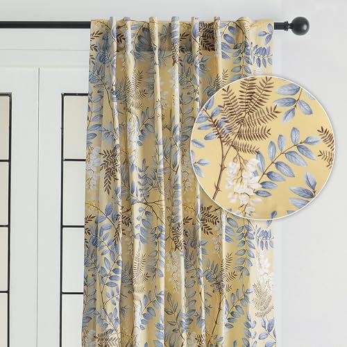 Maison d' Hermine Rideau 100% coton 50" x 84", 1 panneau