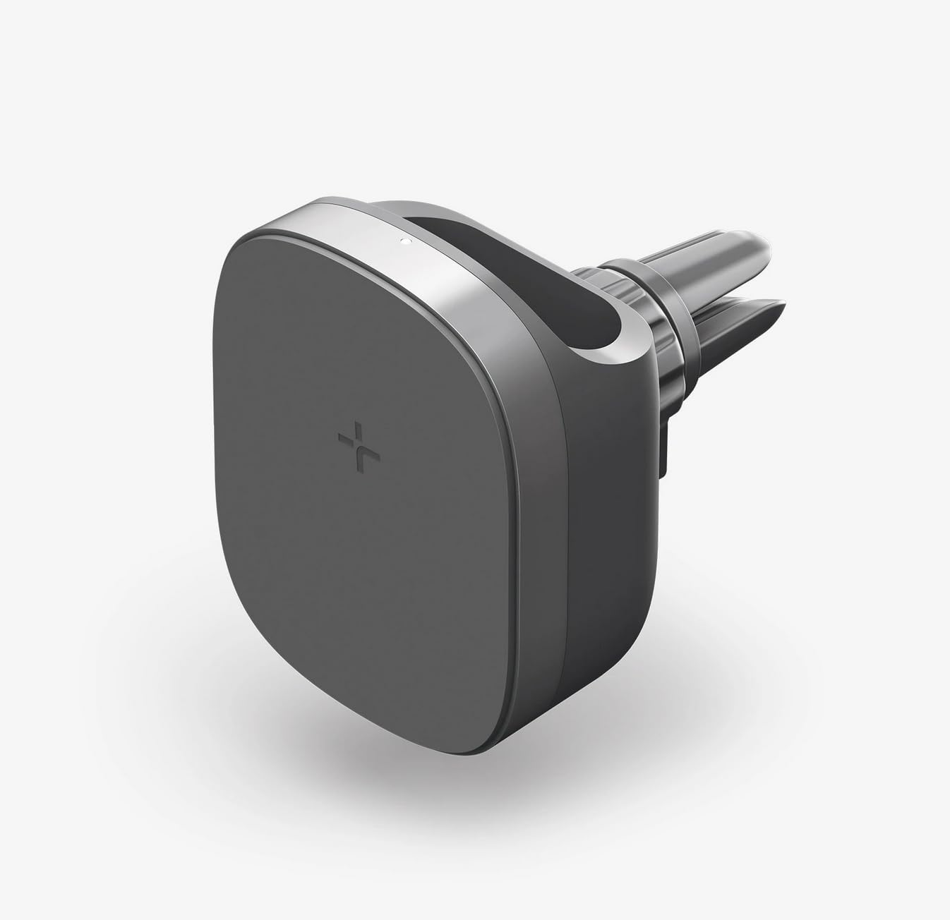 TYLT Venti Duo | 15W Fast Magnetic Wireless Car Charger Compatible with iPhone 15/14/13/12 Series and Airpods, MagSafe Car Charger with Vent Clip and Suction Stand Included | Black