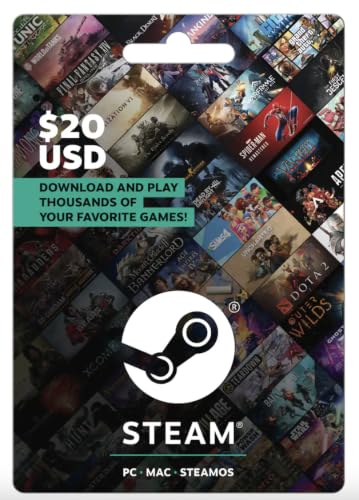 Valve Steam Gift Card - $20
