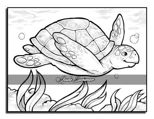 Easy Coloring Book: Large Print Designs for Adults and Seniors with 50 Simple Images of Animals, Flowers, Food, Objects, and More! (Easy Coloring Books) - Image 38