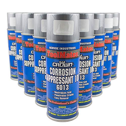 Case 12 Cans Corrosion Suppressant Cosmoline Wax Metal Spray Weather