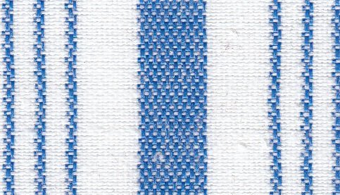 Milliken Signature Stripe Bistro Napkins - Assorted Colors - Set of 12 (Blue)