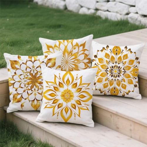 Housse de coussin salon de jardin avec impression double face durable