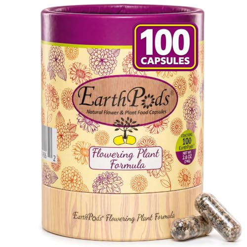 EarthPods&reg; Bio-Organic Flower & Rose Fertilizer Capsules | Tulip & Bulb Food