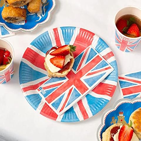 Talking Tables Union Jack Napkins for Coronation Cover