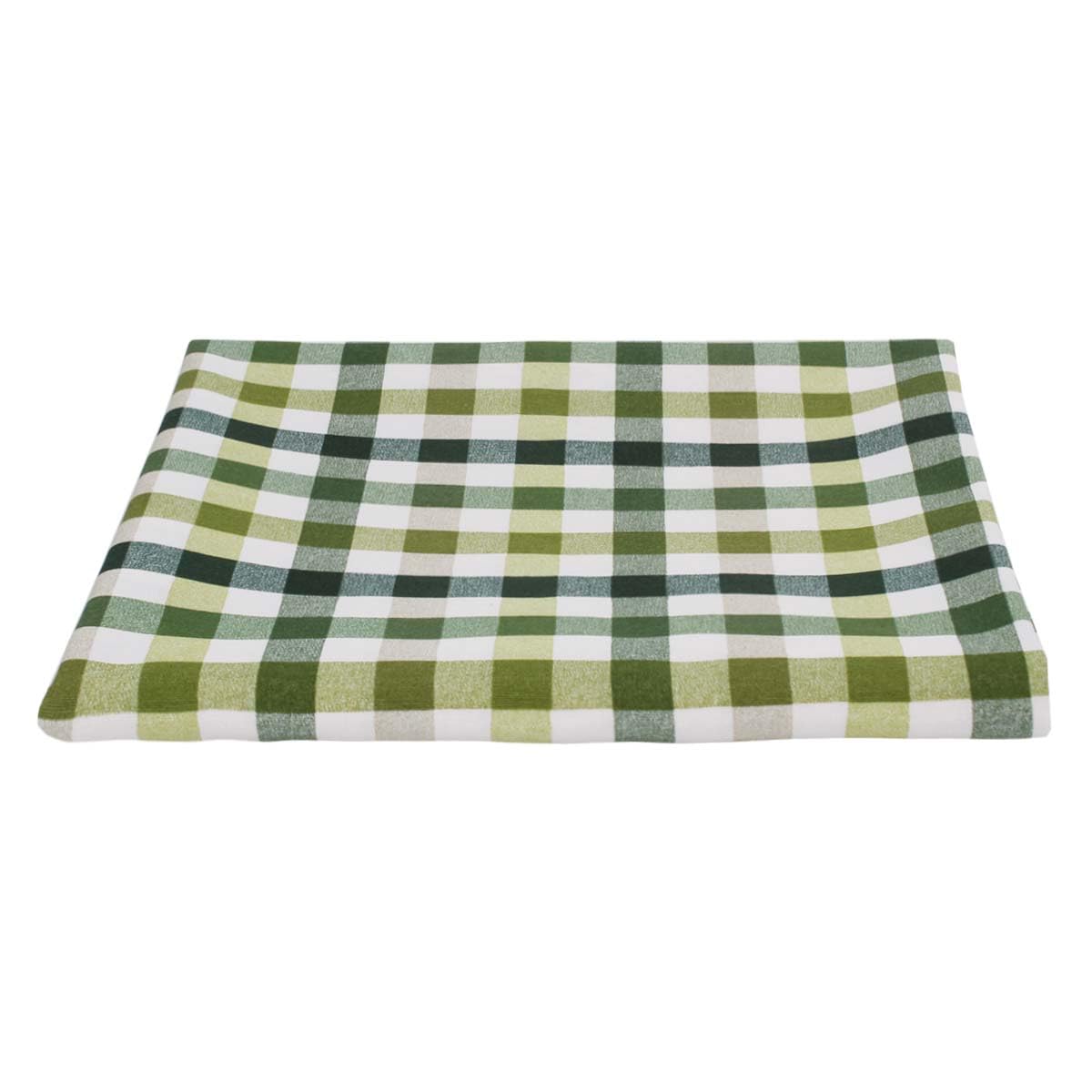 Tessuto Loneta IBIZA Fantasia Vichy Medio – Pistacchio – Altezza 280 Cm – Venduto Al Metro Per Tende, Tovaglie, Cuscini