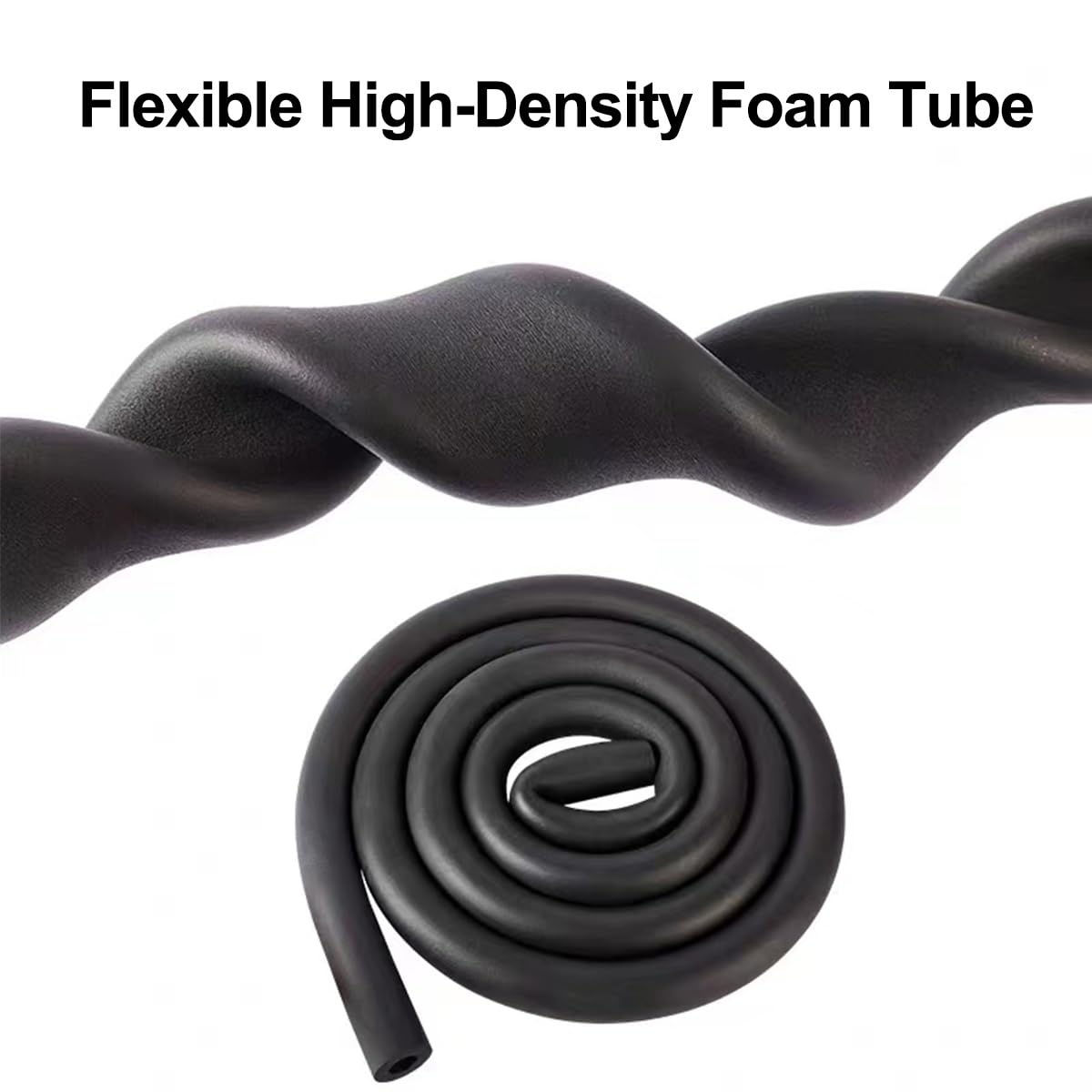 Tubo isolante in schiuma ispessita per tubi (ID 2,2 cm a 10,2 - 0,6 cm, lunghezza 1,90 m, 1 confezione) (ID 1-1/16 "xT 2,5-0,5 cm)