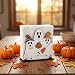 Imagen de Servilletero de madera fantasma de Halloween