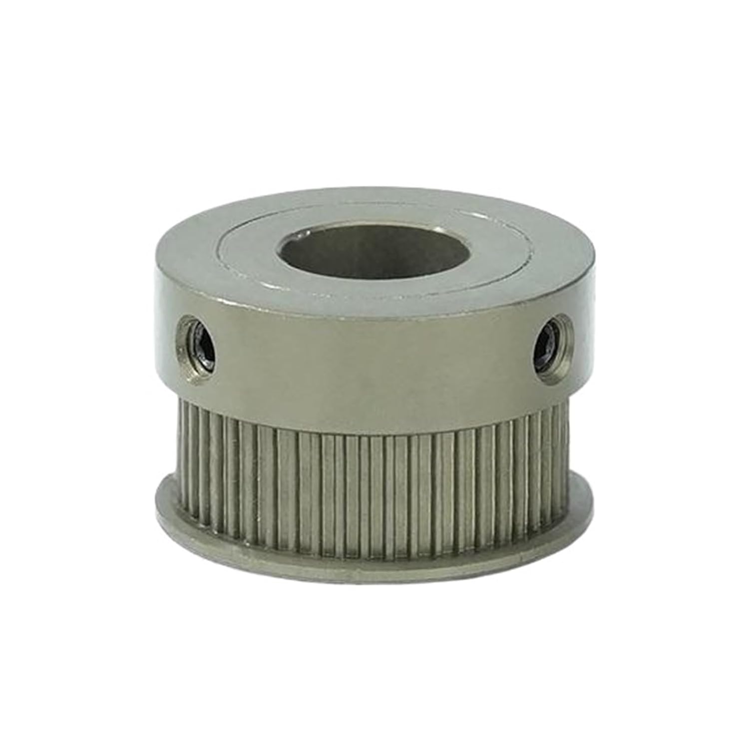 Pulley Synchronous Wheel for Width Belt BF/K Type Hard Anodized Aluminium Synchronous Wheel LY-S2M 48T Timing Pulley(LY-S2M48-7K-P14/5 * 2.3)