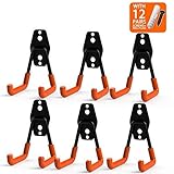 Diversas funciones: pequeños Ganchos en U-hook es una solución flexible de montaje en pared para mangueras, sillas de jardín, escaleras de mano, herramientas de jardin, kayak, herramientas eléctricas, cables eléctricos y grandes equipamientos de fitness, gimnasio, bares y otros objetos voluminosos.Coolyeah ganchos tu mejor Halper para organizar su espacio, como el garaje, sotano, Shed, Shop, cocina, Cuarto de baño.
