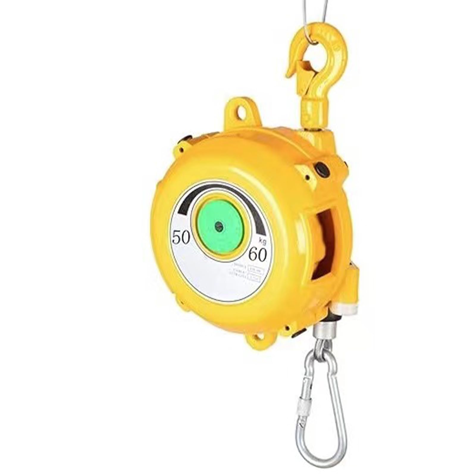 WEKONUMEX Retractable Spring Balancer, Spring Balancer 1-80kg For Tool Suspension Workspace Organization(A-50-60KG)