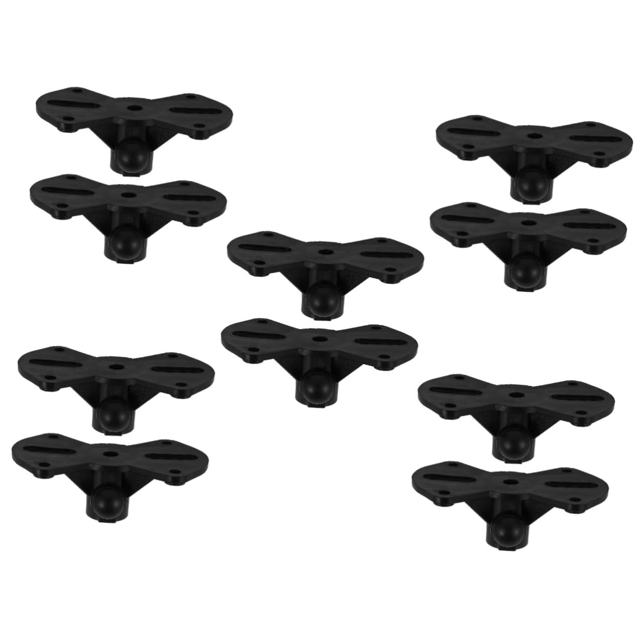 Toddmomy 10pcs Speaker Tray Support Stands for Stage and Desktop Use Stable Speaker Bases Unique Design for Organizing Audio Equipment Your Workspace