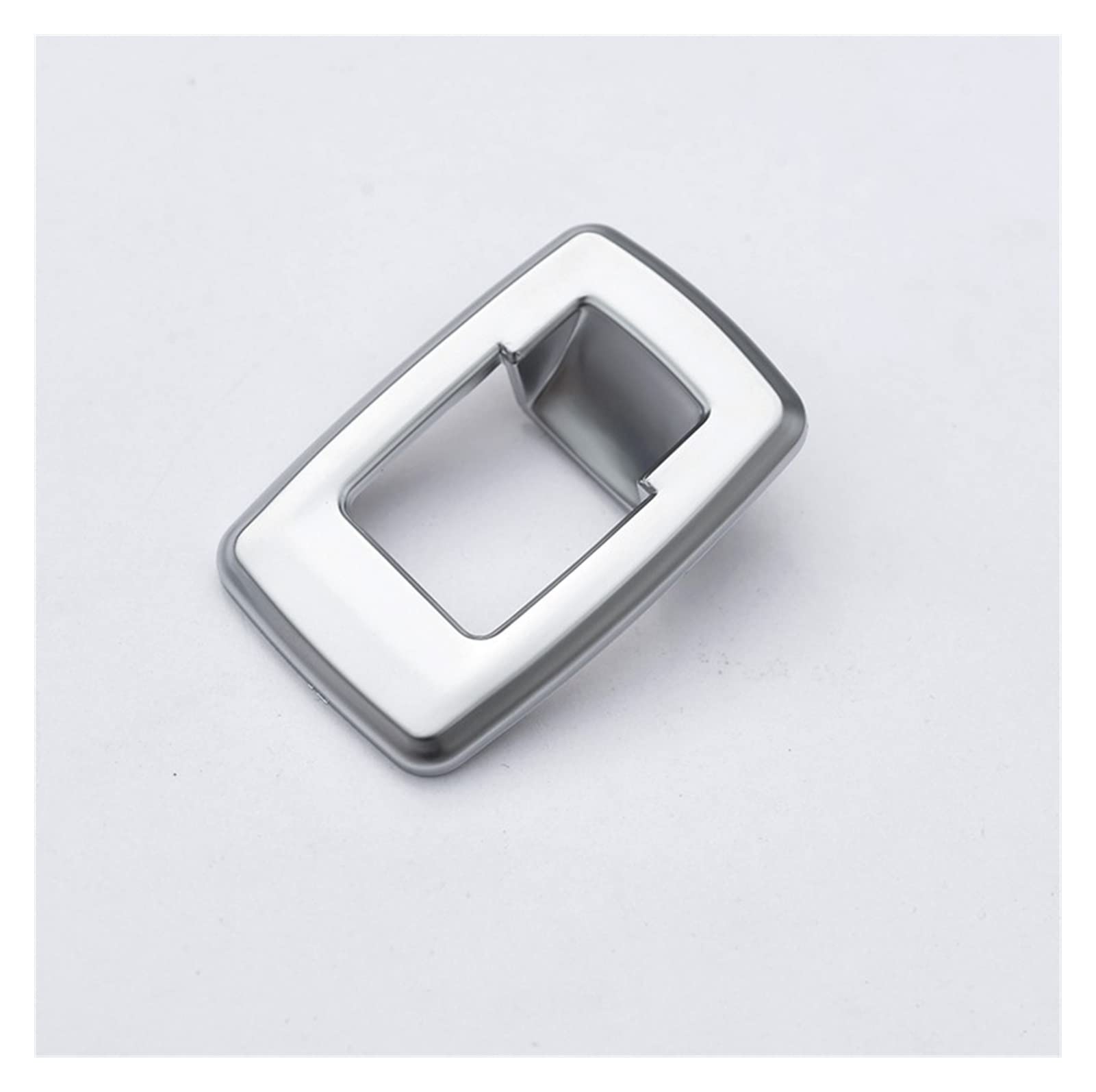 Cubierta botón puerta trasera para X1 F48 2016-2018, moldura de ABS plata resistente 5