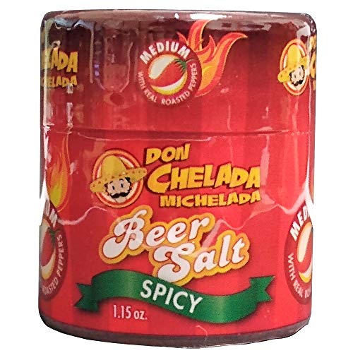 Don Chelada Beer Salt, Spicy Flavor, 1 Each, 1.15 oz., 1 Box of 10