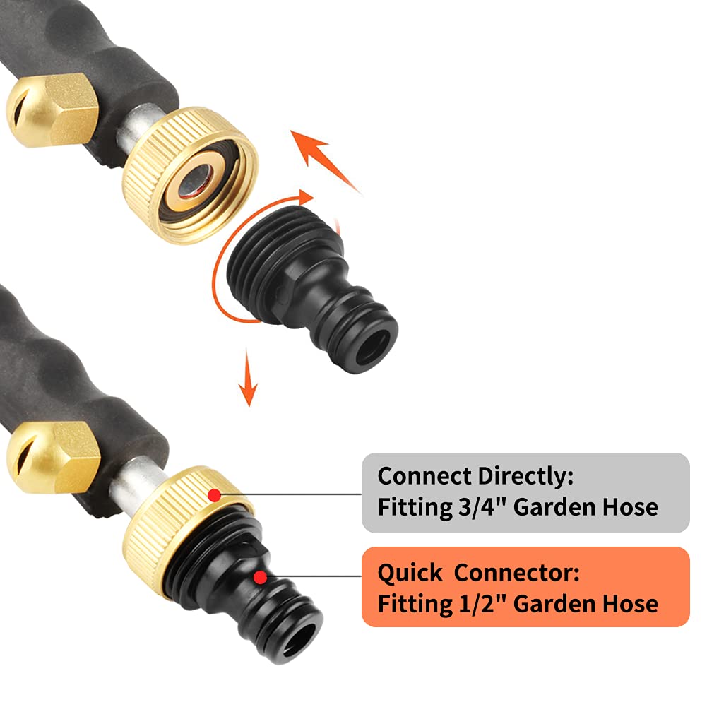 Hydro Jet Deep Idropulitrice Ad Alta Pressione Con Estremità Del Tubo