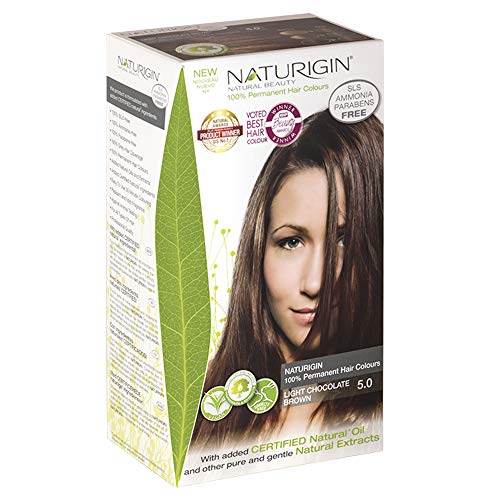 Naturigin Permanent Hair Color, Light Chocolate Brown