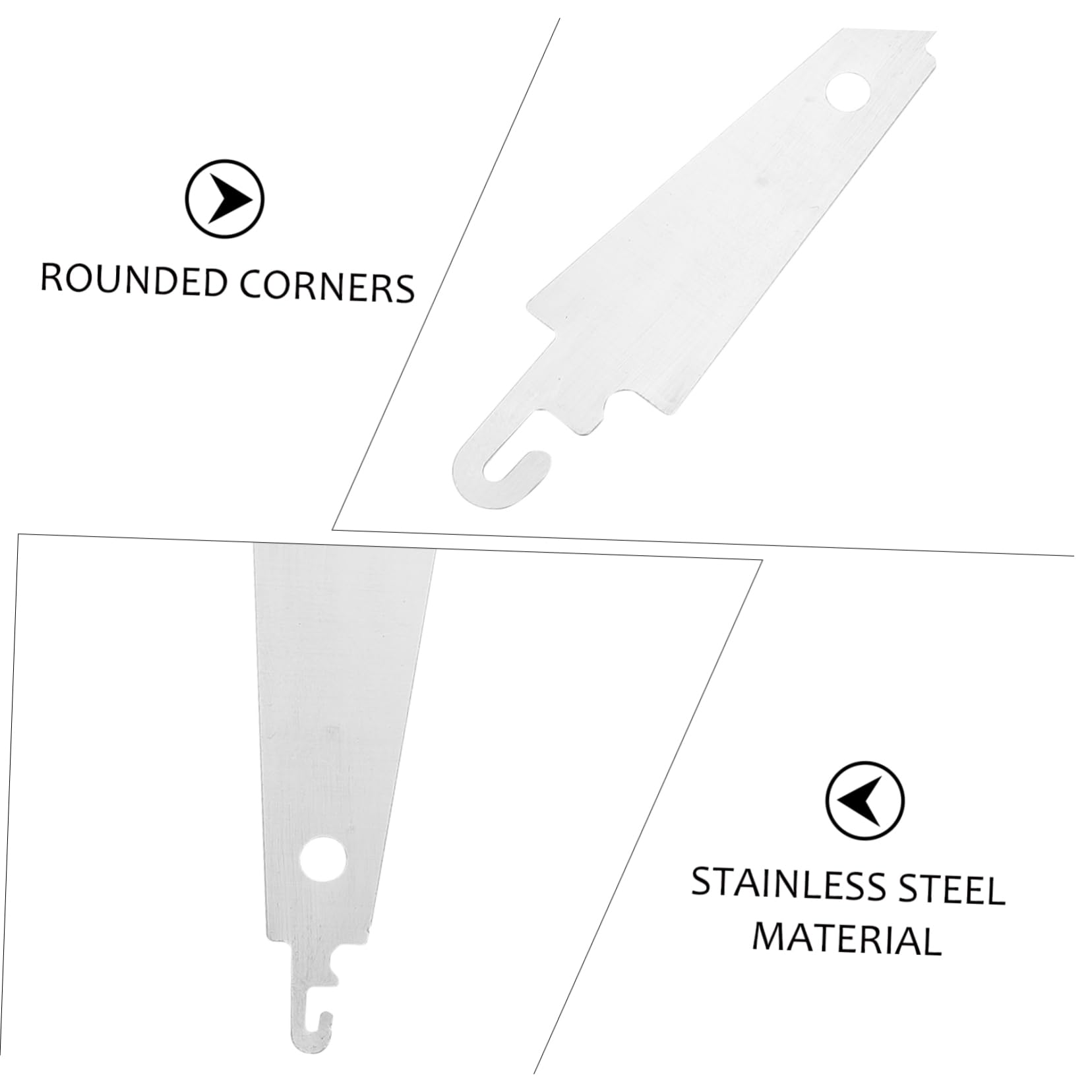 Housoutil 4sets 100pcs Umbrella Shaped Needle Threader for Easy Sewing Sewing Accessories for Cross Stitch and Darning for Seniors and Craft Enthusiasts 100pcs*4