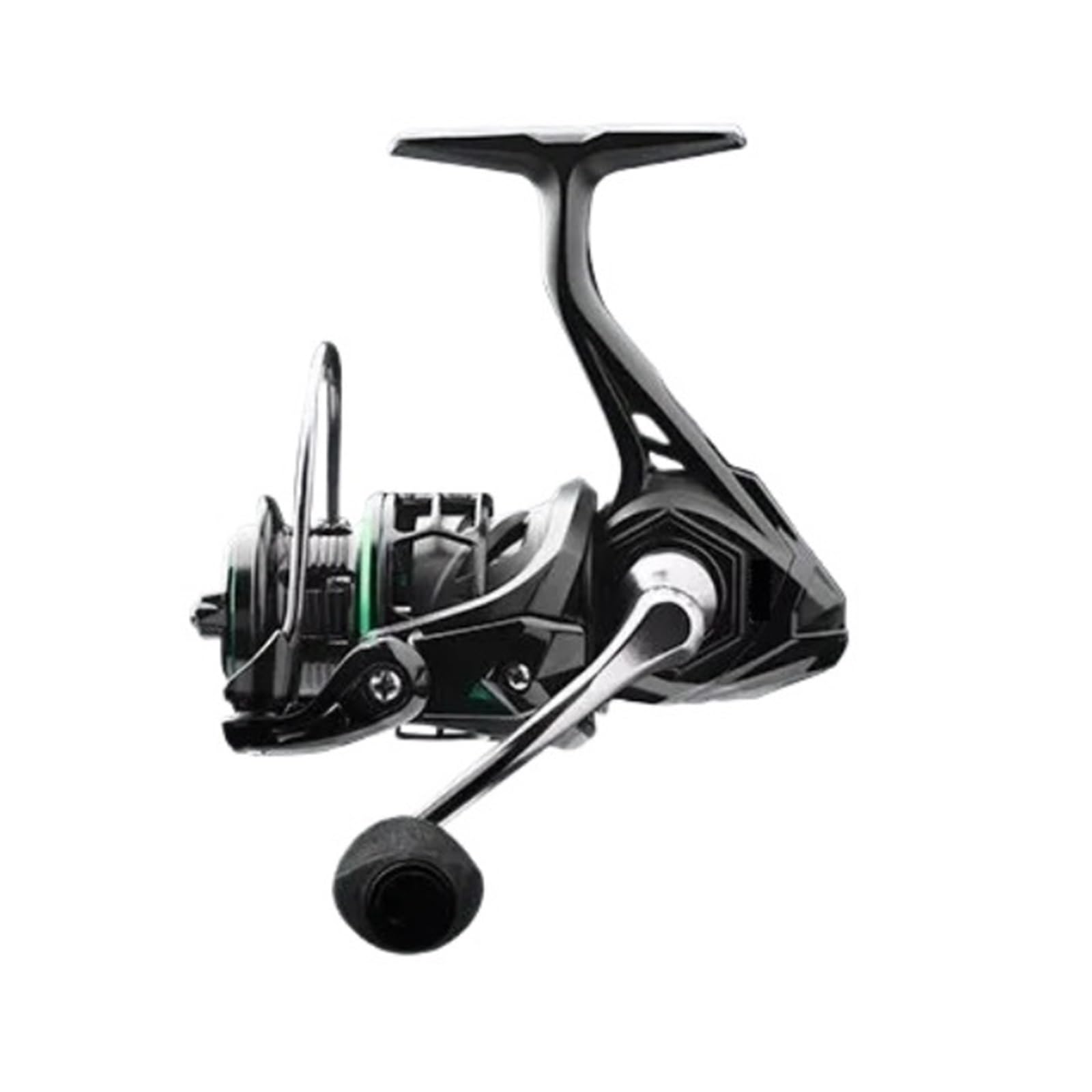 Kołowrotek 15KG Max Drag 10 + 1BB 6.2:1 Przełożenie Spinning Kołowrotek Wędkarski W Całości Z Włókna Węglowego Kołowrotek Słodkowodny Woda Morska(Color:2000)