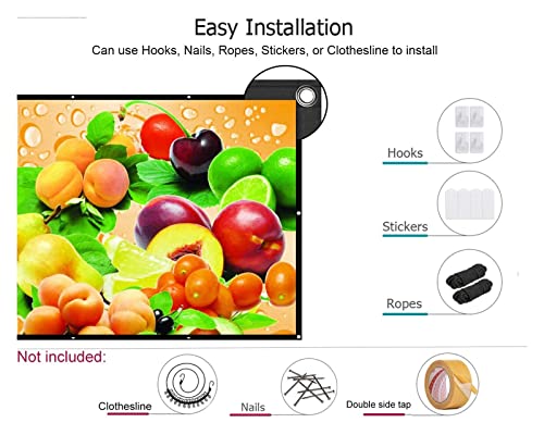 Pantalla para proyector Outdoor 30 pulgadas B miniatura 3