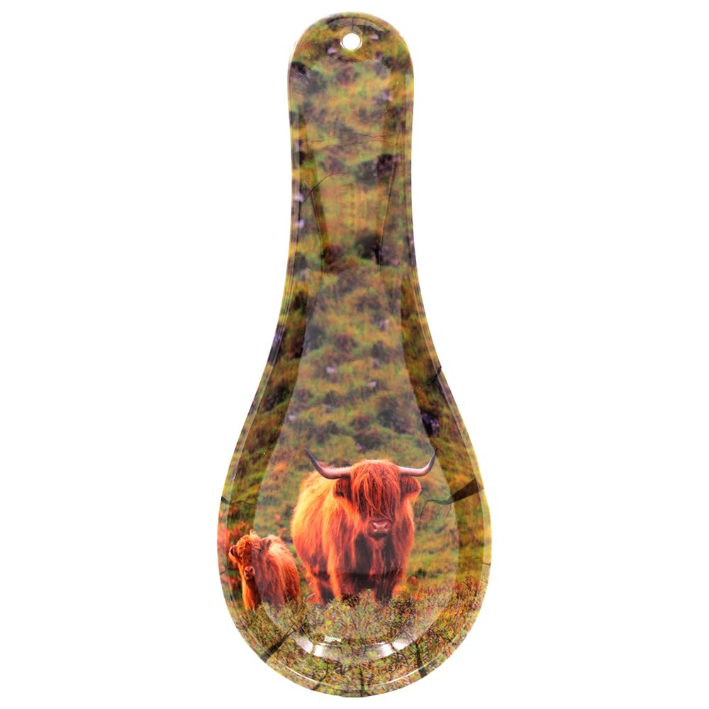 Lesser & Pavey Cow & Calf Spoon Rest for Kitchen & Home | Lovely British Designed Spoon Holder for Kitchen Accessories | Heat Resistant Spoon Rest for All Types of Spoons