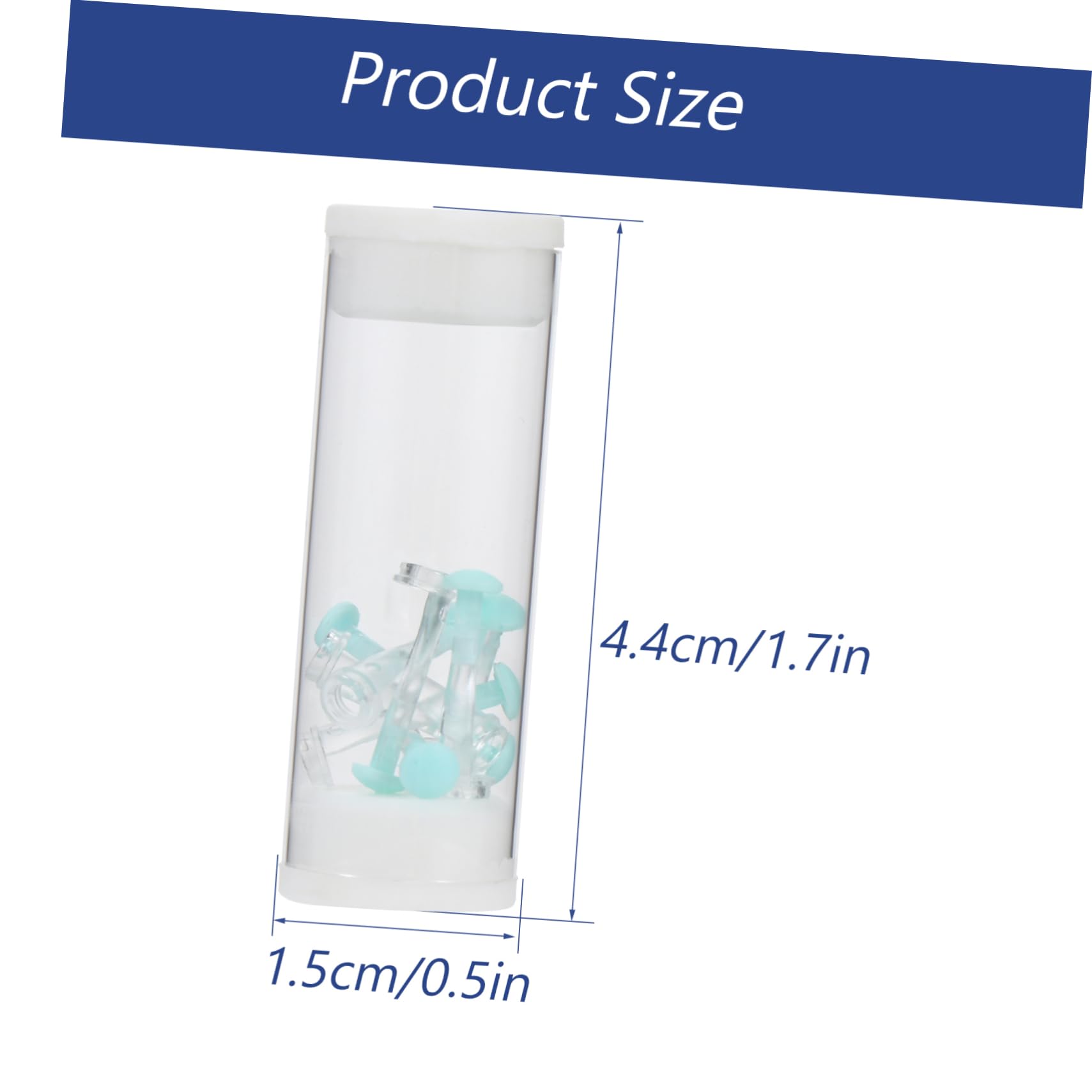 DEARMAMY 1 Set Silicone Ear Ear Picks with Bucket Earwax Remover Accessories Earwax Supplies Earwax Removal Tools Earwax Props Creative Ear Spoons