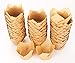 GOLDEN APPLE, 200 Pcs Tulip Cupcake Liner Baking Cup Muffin Tins Cups for Weddings, Birthdays, Baby Showers (Small, Natural)