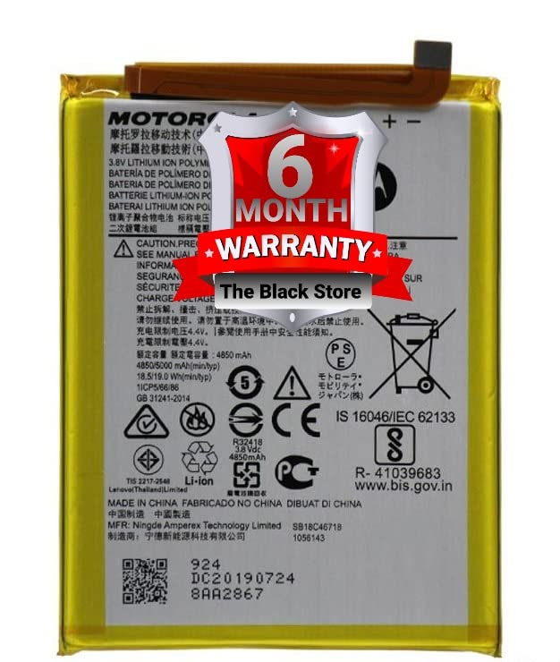 Image of Original JK50 Battery for Moto G7 Power Motorola One Power P30 XT1942-2 (4850 mAh) with 6 Months Warranty (AJ-14)