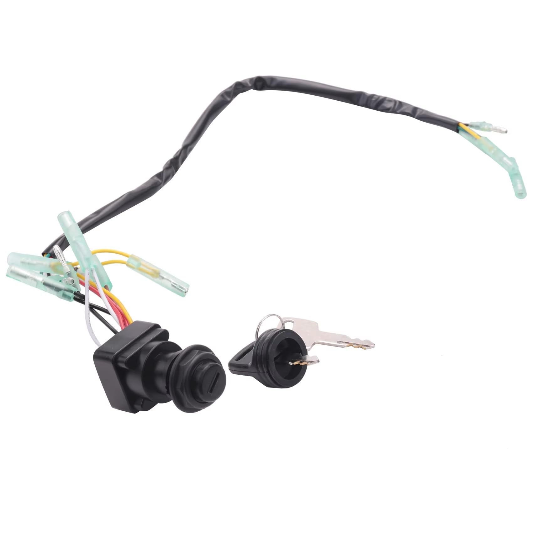 Neiman Serrure Boîte De Commande Moteur Hors-Bord for Yamaha Interrupteur D'allumage Clé Assy 703-82510-43-00