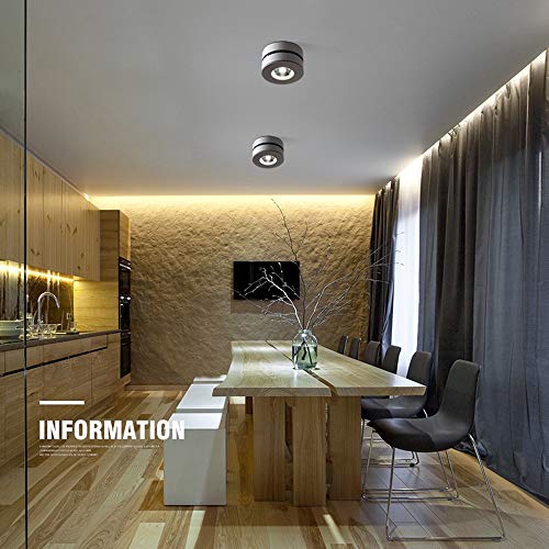 Foco empotrable LED COB de diseño europeo para una iluminación interior sofisticada 4