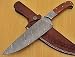 RK-L -1319 - Custom Handmade Damascus Steel 12.2 Inches Chef Knife – Marindi Wood Handle with Damascus Steel Bolster