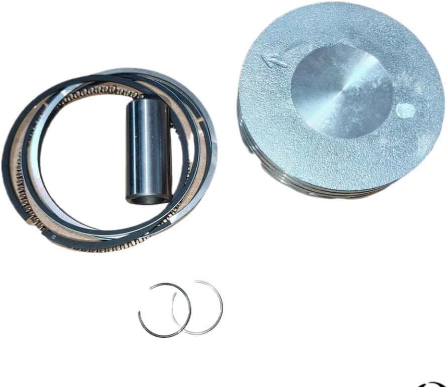Amazon | エンジンピストンキットピストンリング フィルター マスターシリンダー、40mm高硬度ステンレス鋼合金ピストンリングキット安定した性能  | ピストンリング | 車＆バイク ピストンとリングキットピンサークリップ付き 6.5HP 196CC GB200 エンジンと互換性のある高圧洗浄機ウォーターポンプ