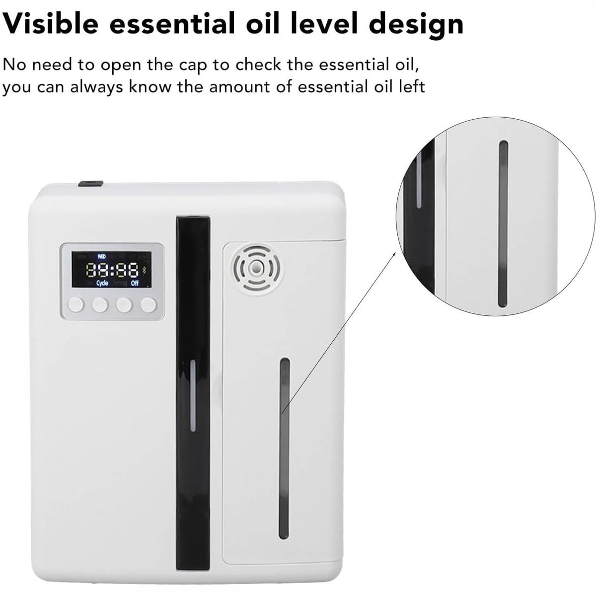 Inteligentny dyfuzor olejków eterycznych Bluetooth z funkcją automatycznej aromaterapii