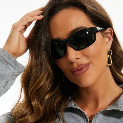 Bnus Yacht polarized sunglasses for men corning glass lens Driving Golf shades italy made (B7248-Black/G-15 Polarized, Glass lens) - Thumbnail 6