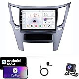  9-Zoll Autonavigator GPS-Navigator Auto-Audio-Video-Player Android 13 Passend für Subaru Outback 2010-2016 Supports Bluetooth Wireless CarPlay DSP Mirror Link 4G WiFi(T3 8 Core 4G+Wifi 2G+32G)