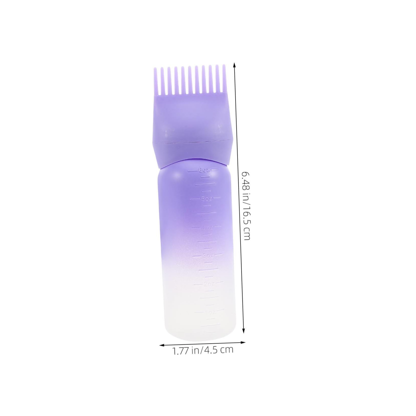 HAKIDZEL Root Comb Applicator Bottle for Coloring and Durable Dye Bottle with Graduated Scale for Salon Use Multi Functional Dyeing and Oil