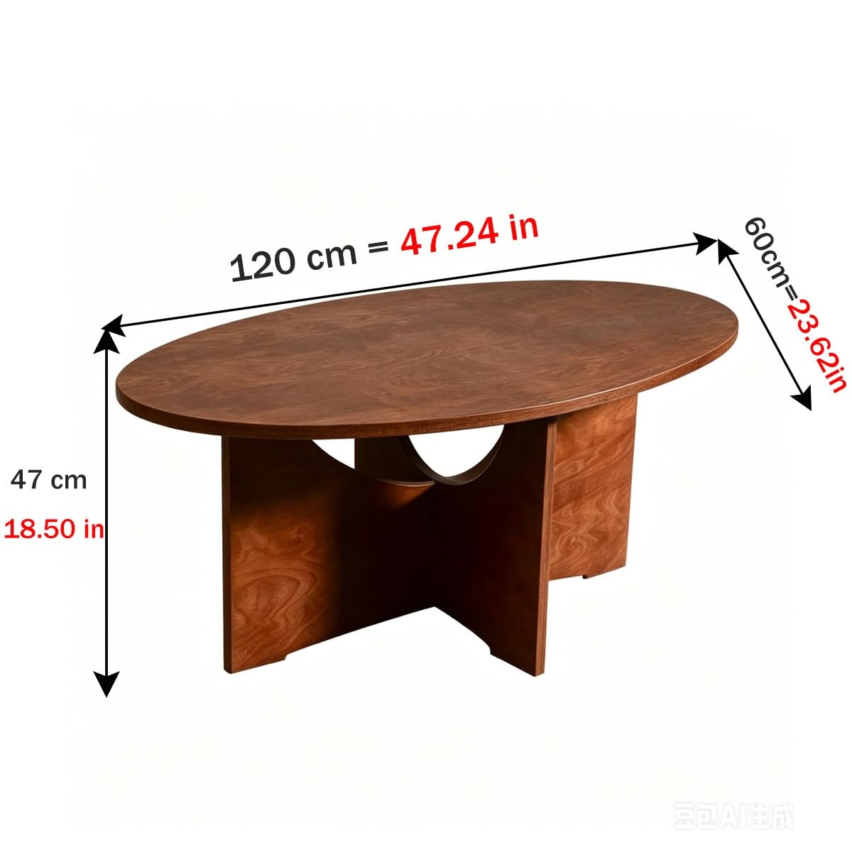 Mesa De Centro Fabricada Con Uniones Espiga-Caja Premium, Larga Vida Útil
