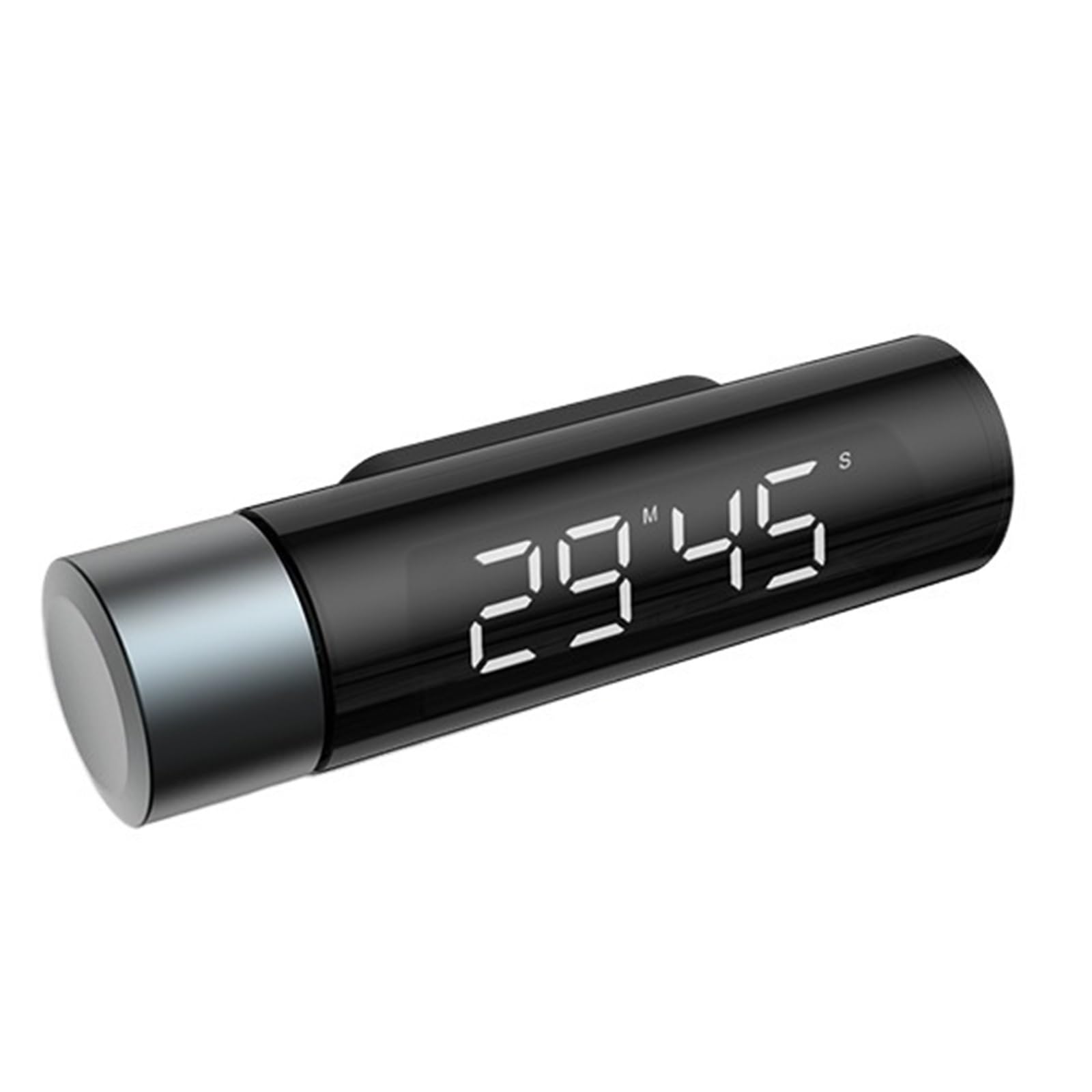 LED Digital Kitchen Timer Rotary Circular Flip Countdown Boiled Egg Reminder For Cooking Shower Study Reliable Efficient